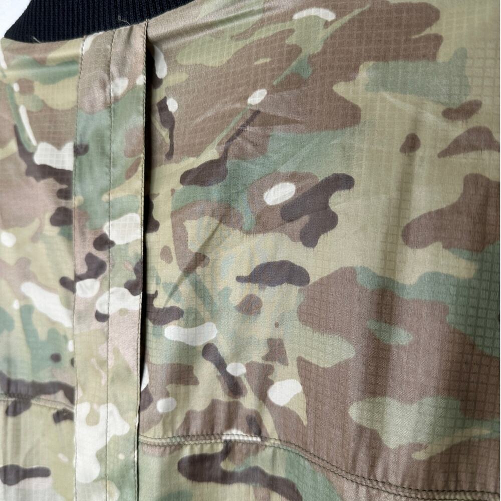 Daniel Patrick Olive Camo Front Split Zip Satin L… - image 7
